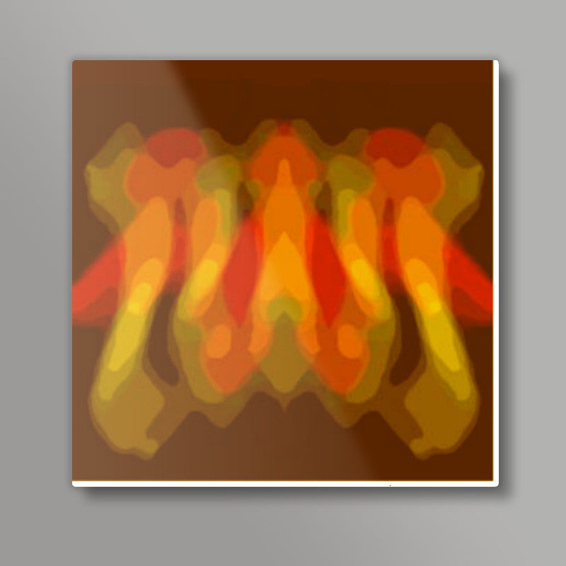 Tribal Dance Square Art Prints