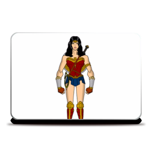 Laptop Skins, Wonder Woman the Amazon Princess Laptop Skin | Ehraz Anis, - PosterGully