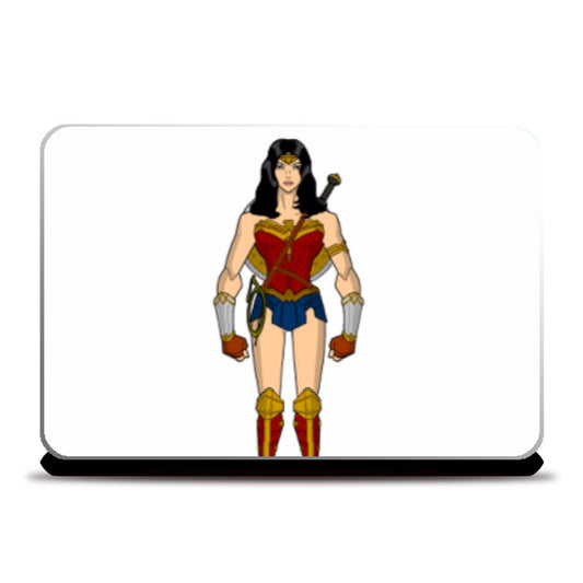 Laptop Skins, Wonder Woman the Amazon Princess Laptop Skin | Ehraz Anis, - PosterGully
