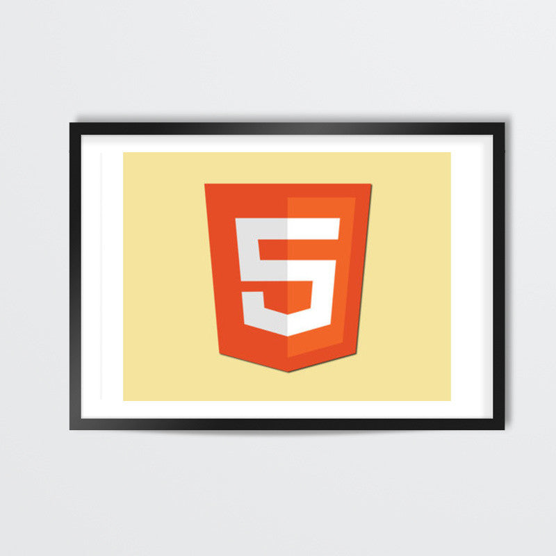 HTML 5 Cool Mousepad | Silicon Valley Wall Art