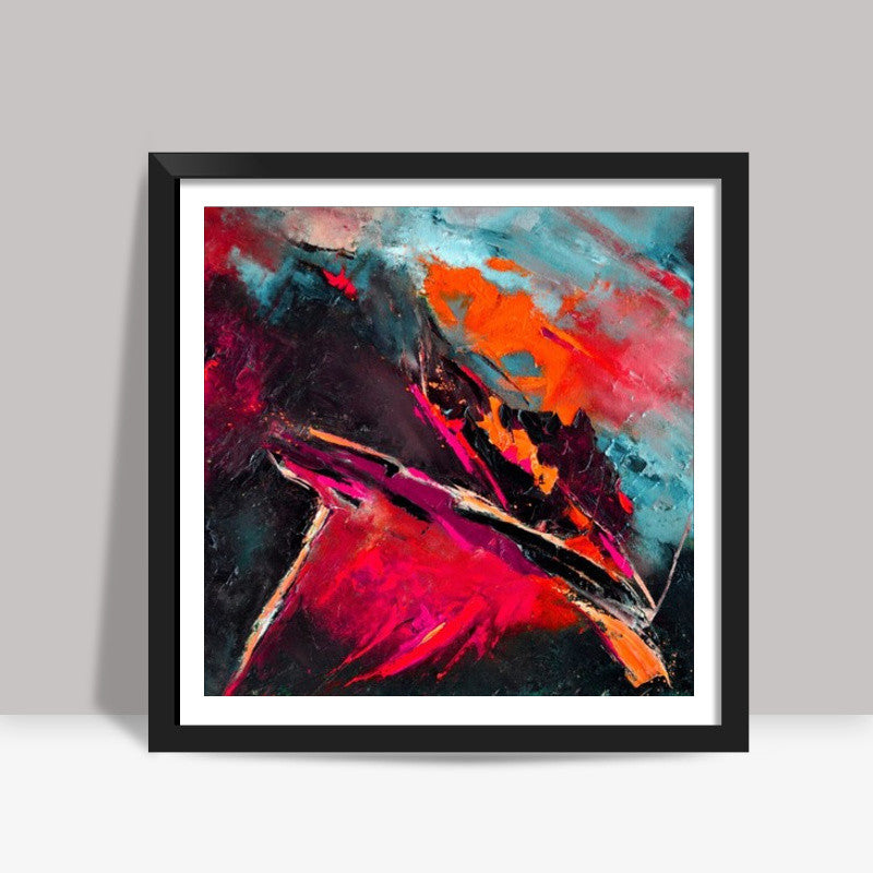abstract 7602 Square Art Prints