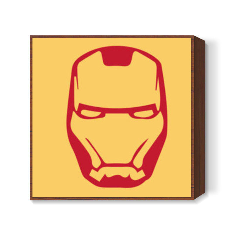 Iron Man Minimal Design Square Art Prints
