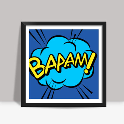 Comic Square Art Prints