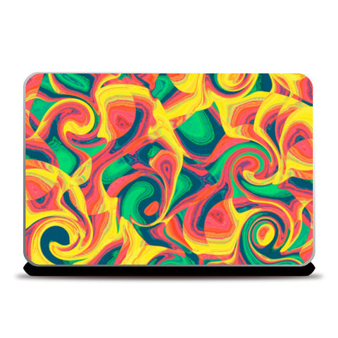 Abstract Swirls Laptop Skins