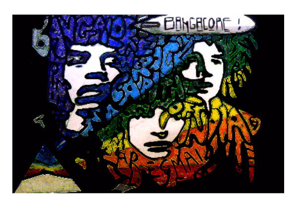 Wall Art, Trippy, Hippie Artists Wall Art | Artwork: Nishant D'souza, - PosterGully