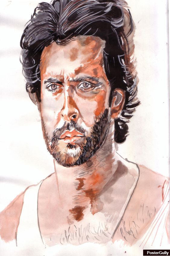 Brand New Designs, Hrithik Water Painting Artwork