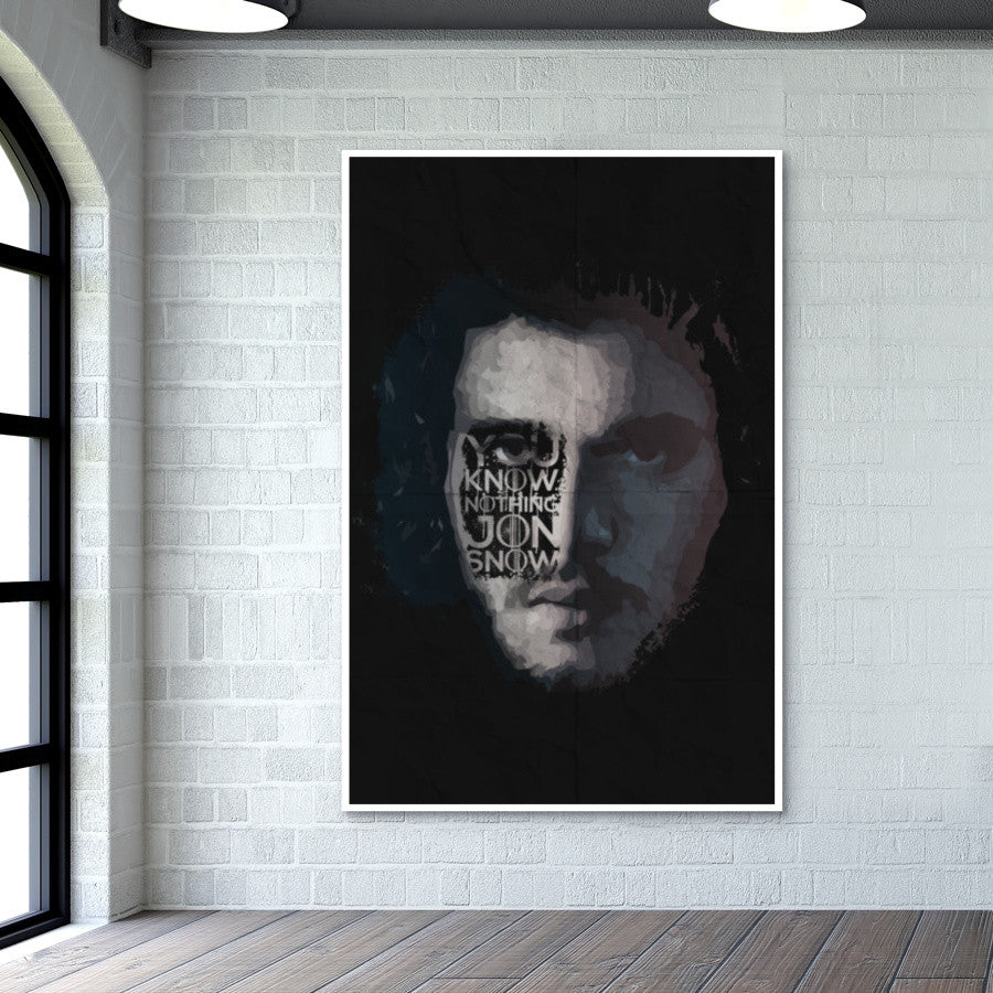 GOT Jon Snow Wall Art