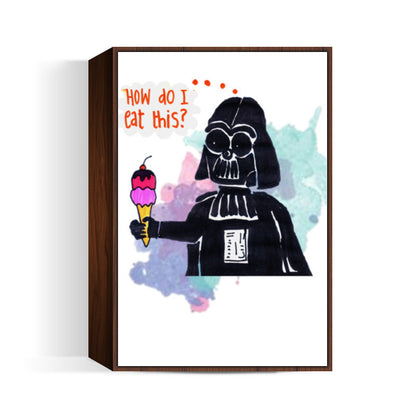 Funny Darth Vader Wall Art