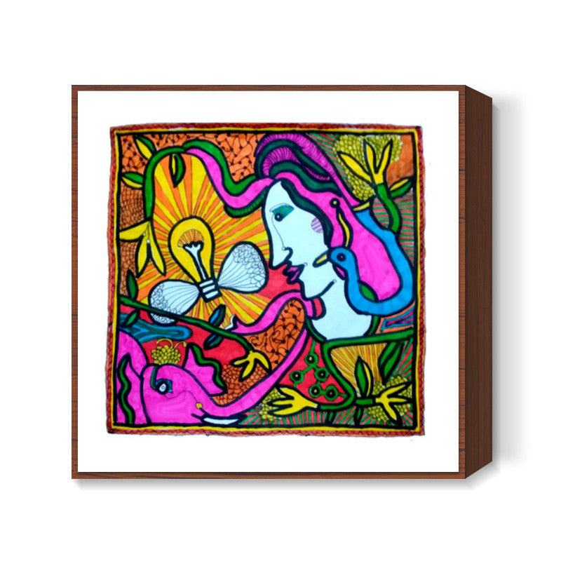 firefly2 Square Art Prints