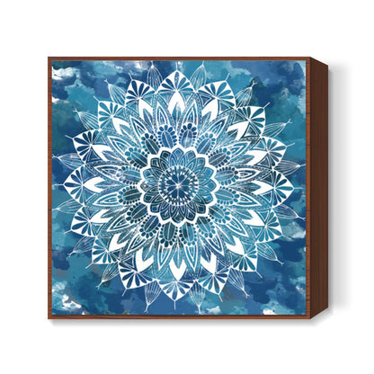 Sudarshan Chakra Square Art Prints