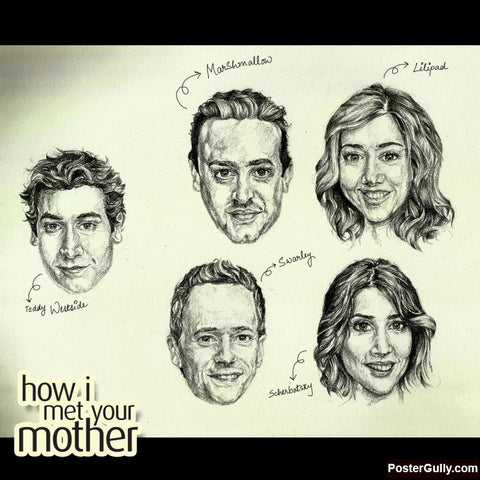 Square Art Prints, How I Met Your Mother