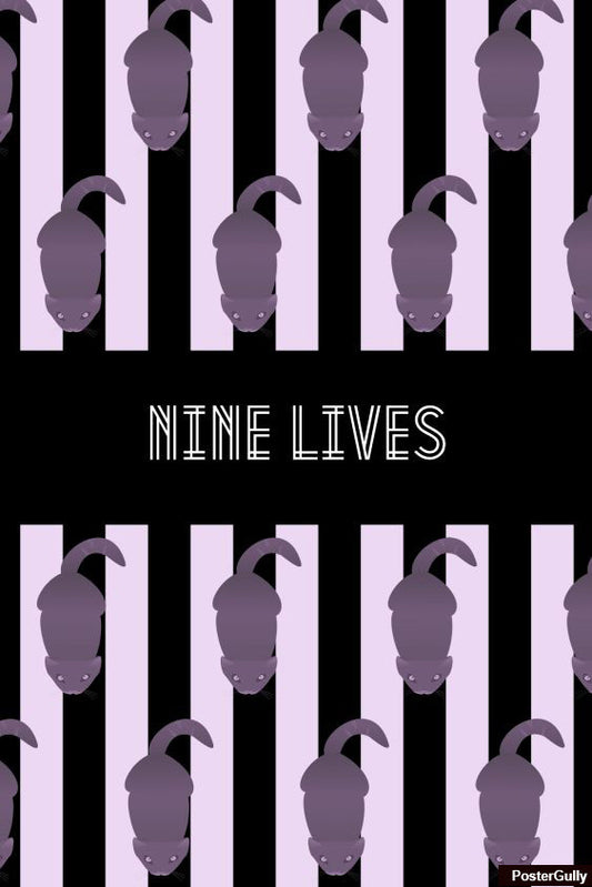 Wall Art, Nine Lives Artwork