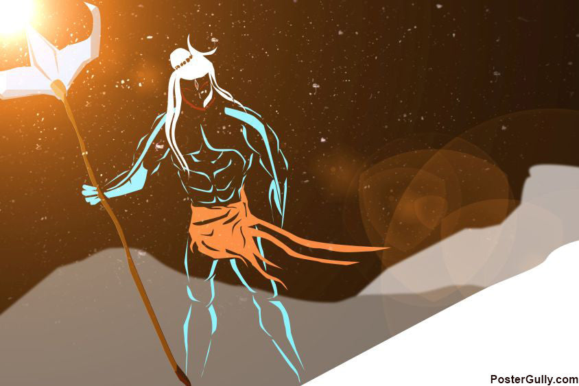 Wall Art, Lord Shiva Artwork