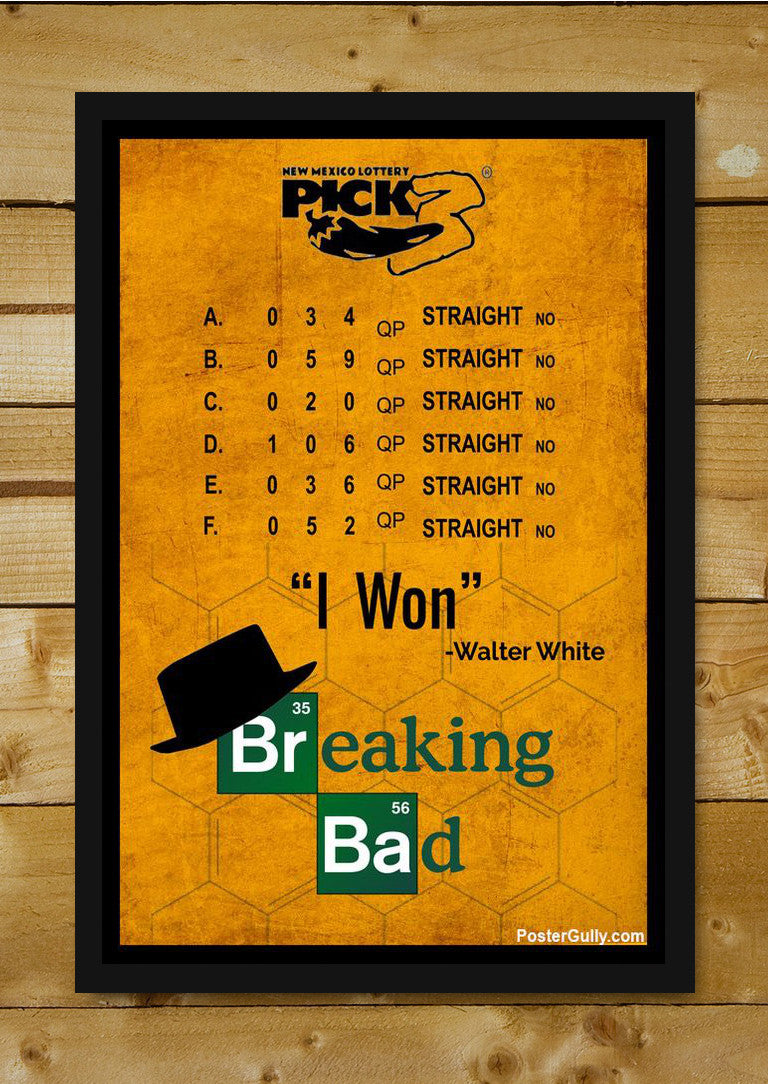 Brand New Designs, Breaking Bad Quote Artwork