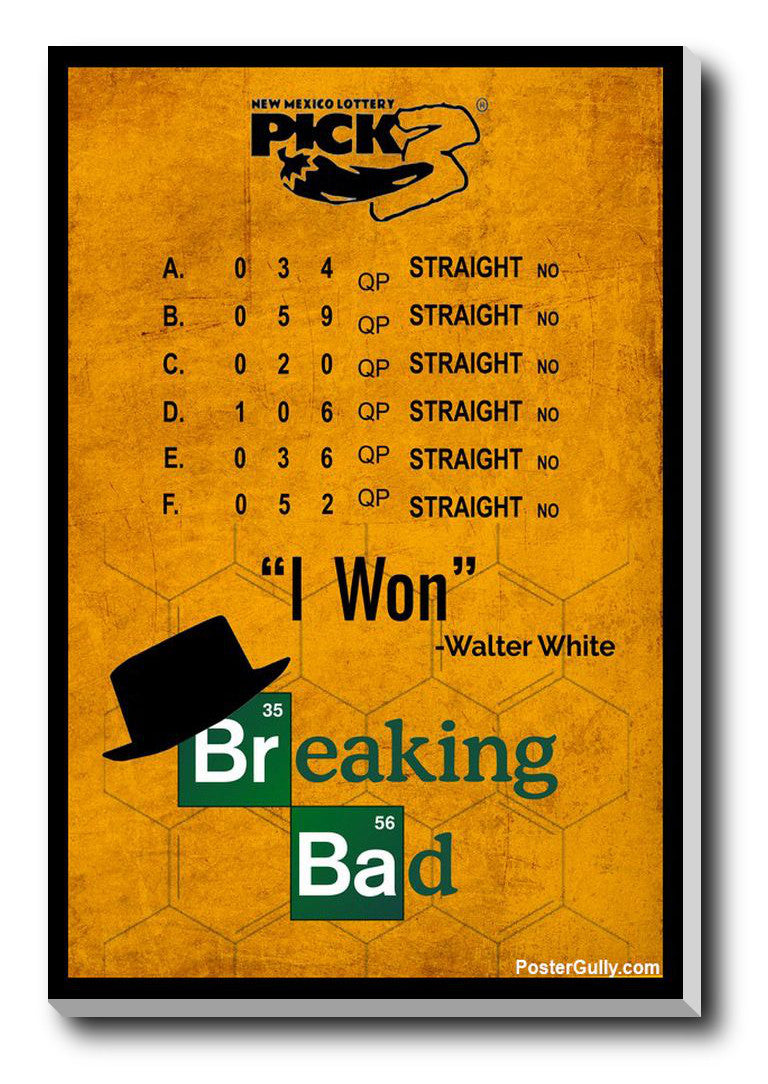 Brand New Designs, Breaking Bad Quote Artwork