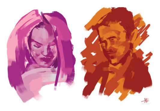 Couple Art PosterGully Specials