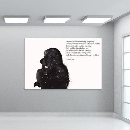 I Chose You Wall Art