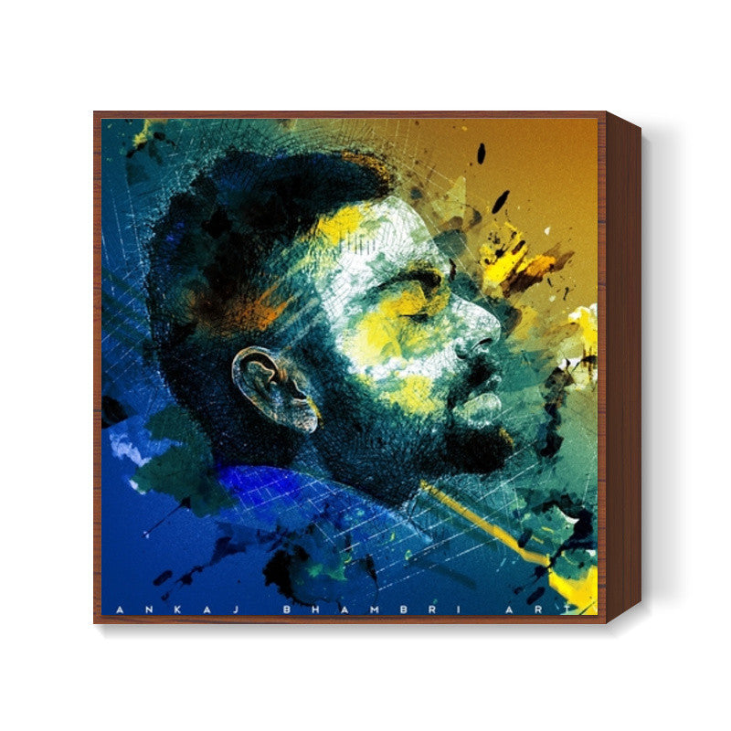 Virat Kohli  Artwork Square Art Prints
