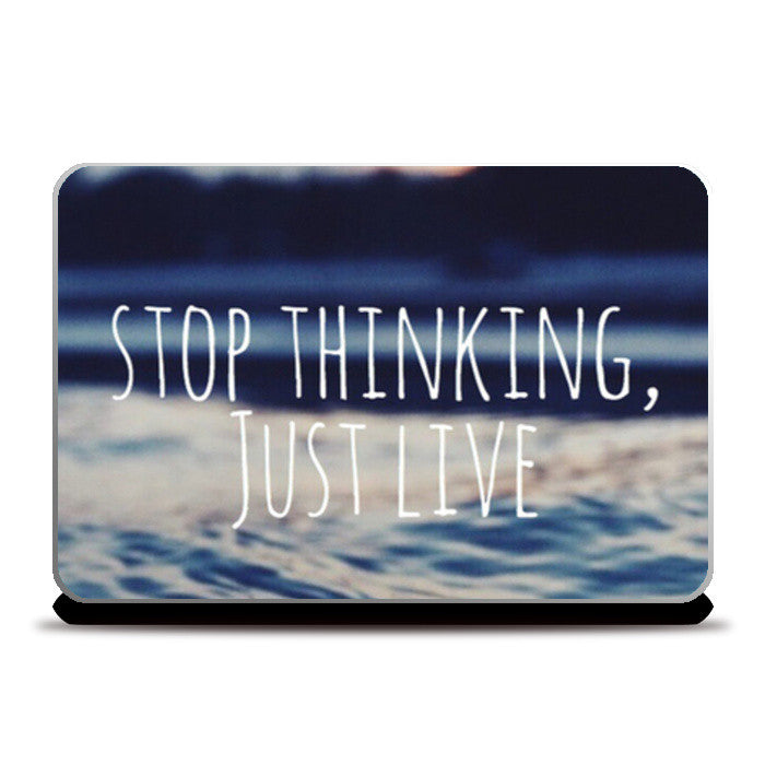 JUST LIVE  Laptop Skins