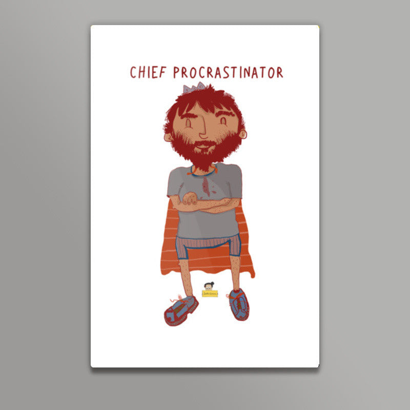 The Pro-crastinator Wall Art