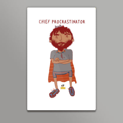 The Pro-crastinator Wall Art