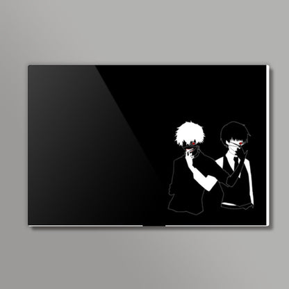 kaneki dark and ligh Wall Art