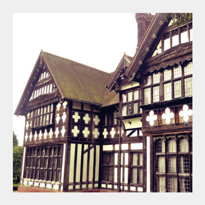 Square Art Prints, Wightwick Manor - Wolverhampton Square Art Prints