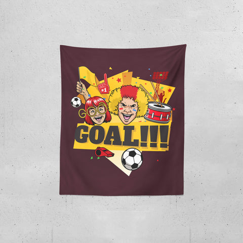 Goal Fun Love Football Tapestries | #Footballfan