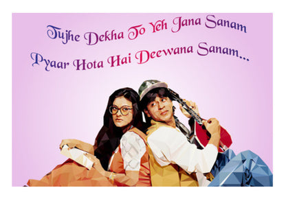 Wall Art, #YRF DDLJ Wall Art