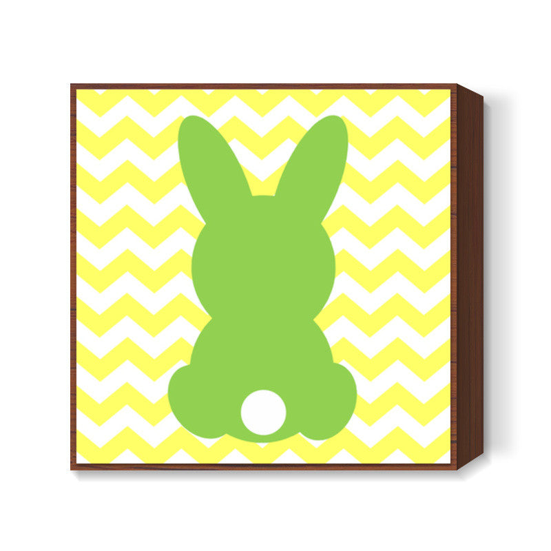 Easter Bunny Square Art Prints