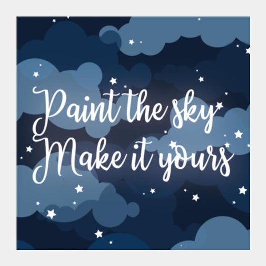 Paint The Sky Square Art Prints PosterGully Specials