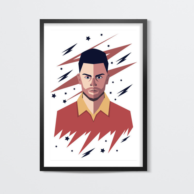 Virat Kohli abstract geometric Wall Art Buy HighQuality Posters and