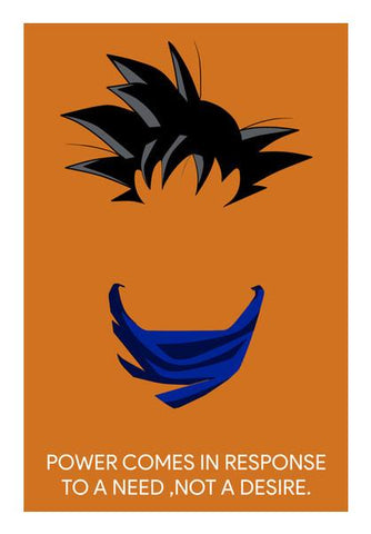 PosterGully Specials, GOKU QUOTE Wall Art