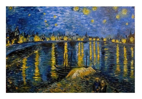 PosterGully Specials, Starry night over the Rhone -Van Gogh Wall Art