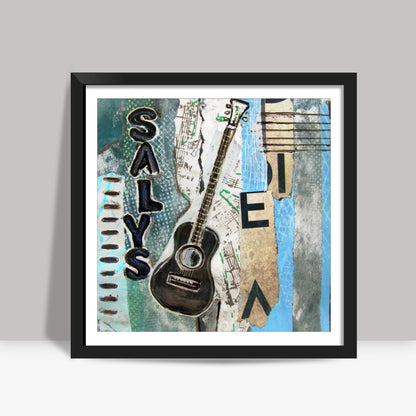 Salys Guitar Square Art Prints