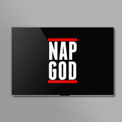 NAP GOD | Eminem | Funny Typography Wall Art