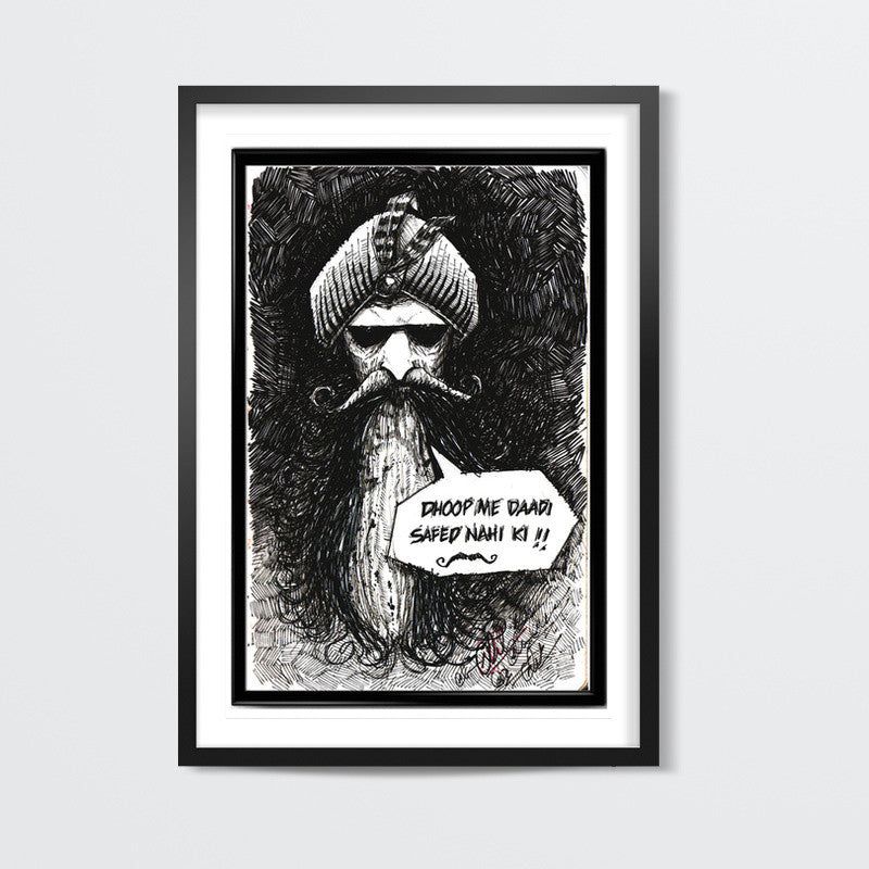 PIRATES CARICATURE  Wall Art