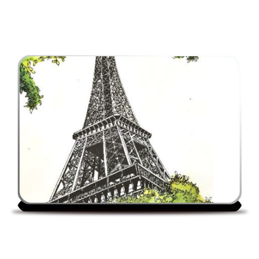 Laptop Skins, Eiffel Tower Art Laptop Skin