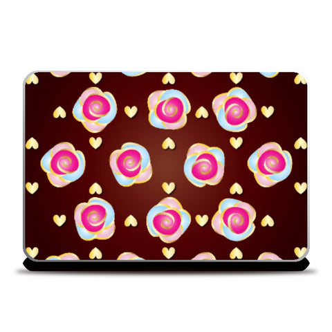 Laptop Skins, Ornamental Rose Pattern Laptop Skin | Madhumita Mukherjee, - PosterGully