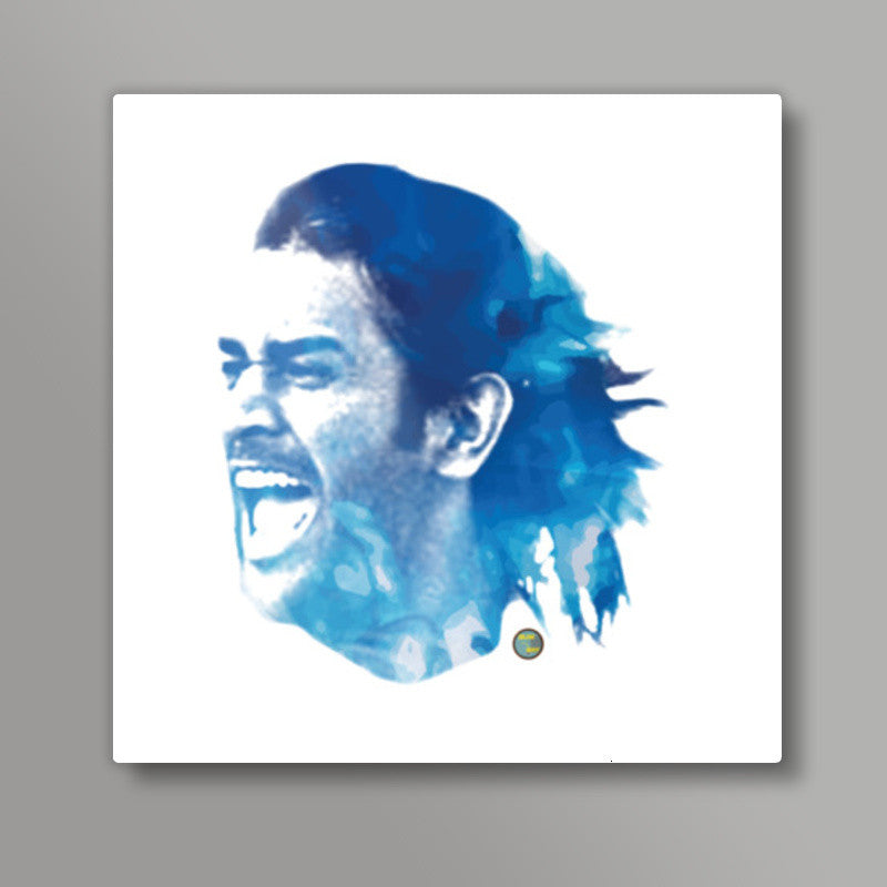 Captain Cool Square Art Prints