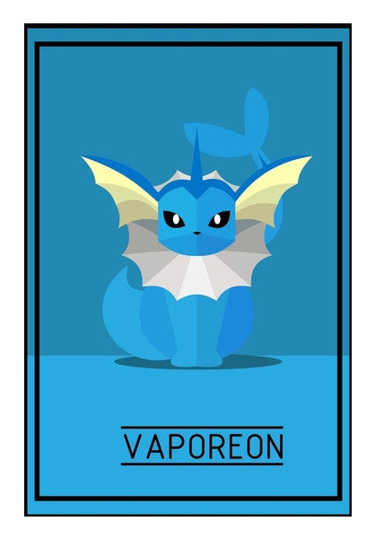 Vaporeon Pokemon go  Wall Art