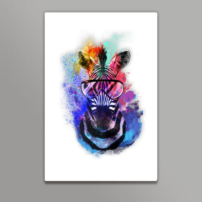 zebra art Wall Art