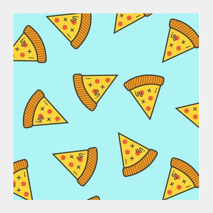 Pizza  Square Art Prints