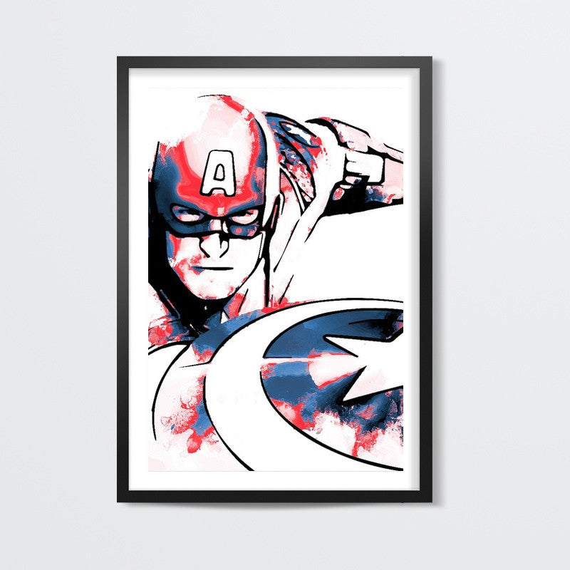 Captain America Movie Comic Character Artwork