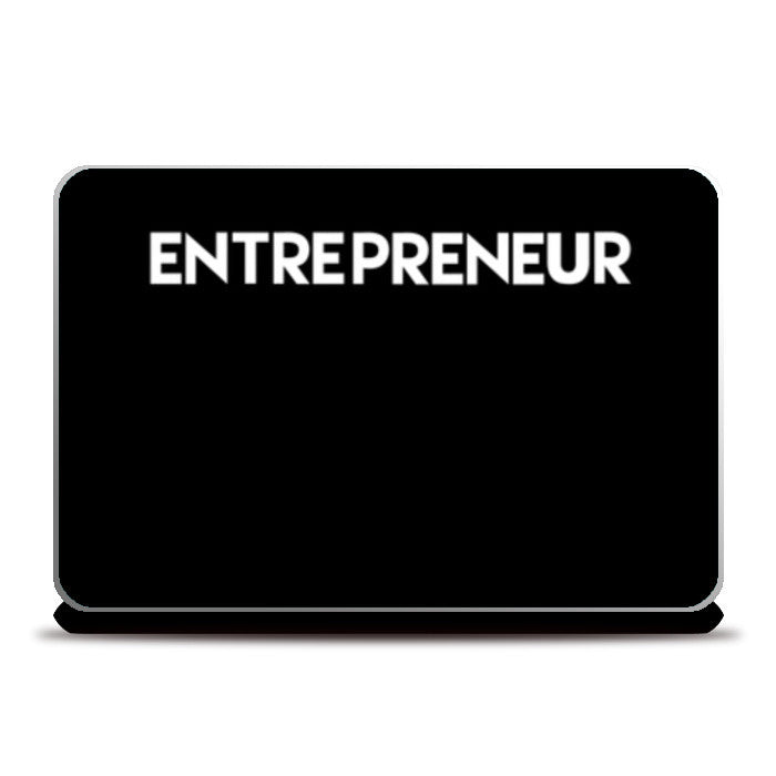 Entrepreneur Black Laptop Skins