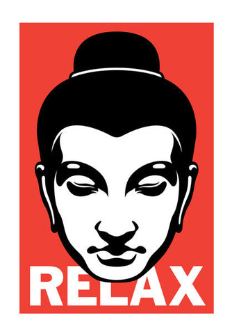 Relax Buddha Art PosterGully Specials