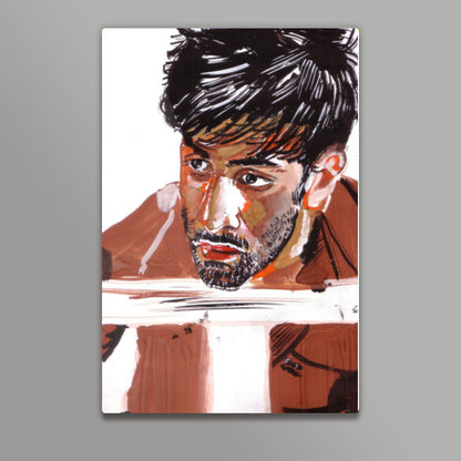 Ranbir Kapoor - the Rockstar Superstar Wall Art