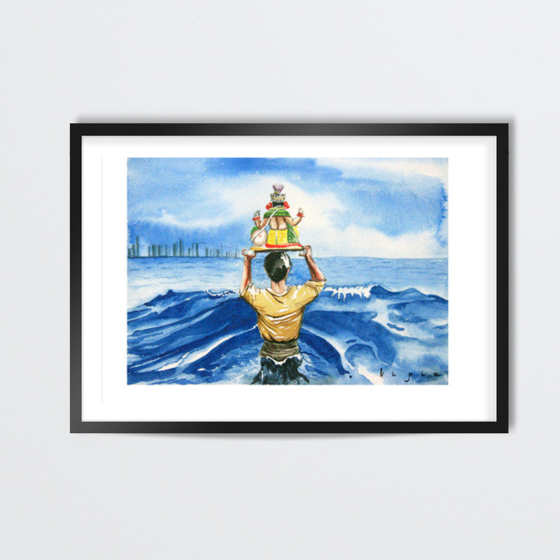 Ganpati Bappa Morya Wall Art