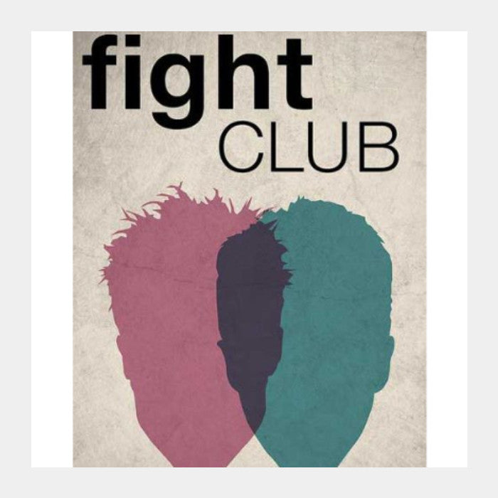 Square Art Prints, Fight club