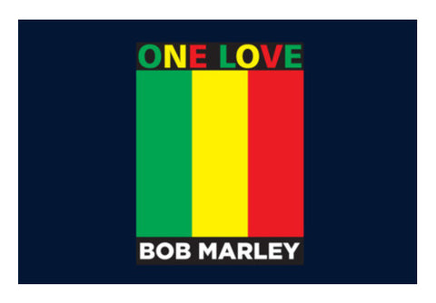 One Love Bob Marley Art PosterGully Specials